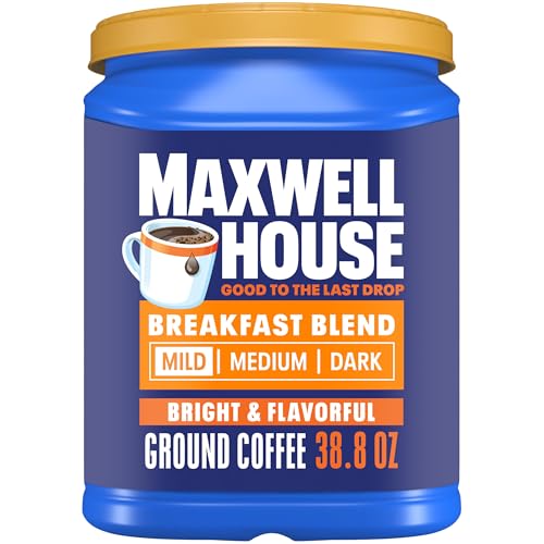 45% Off Maxwell House Breakfast Blend Ground Coffee 38.8 oz