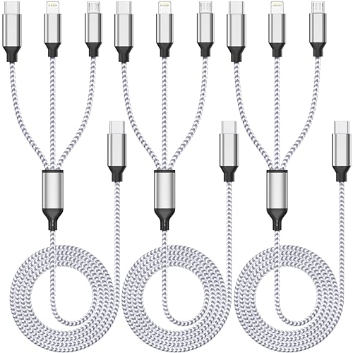Save 10% on 3-in-1 Multi Charging Cable 3-Pack