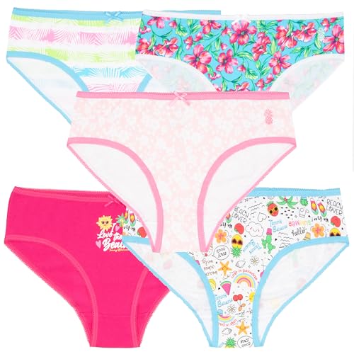 80% Off Tommy Bahama Girls' 5-Pack Cotton Underwear