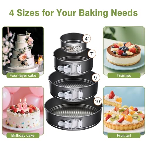 40% Off 139Pcs Springform Cake Pan & Decorating Set - Image 3
