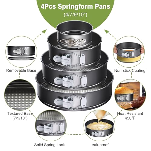 40% Off 139Pcs Springform Cake Pan & Decorating Set - Image 5