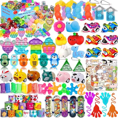 Save 47% on 124-Piece Kids Party Favor & Toy Assortment