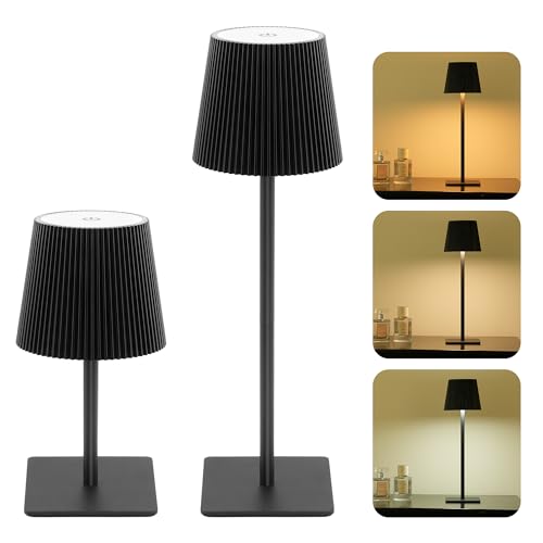 41% Off LUTEC 2-Pack Cordless Table Lamps