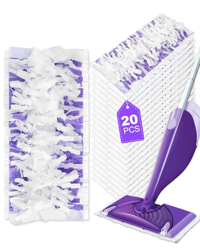 Save on 20-Pack Swiffer WetJet Compatible Mop Pad Refills