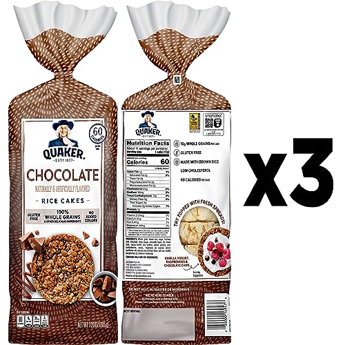 35% Off Quaker Chocolate Rice Cakes 3-Pack - Gluten-Free - Image 4