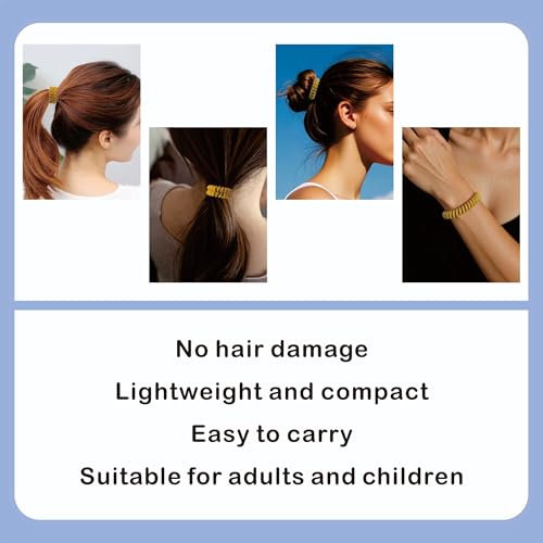 Save 50% on 24-Pack Spiral Hair Scrunchies for Women & Kids - Image 6