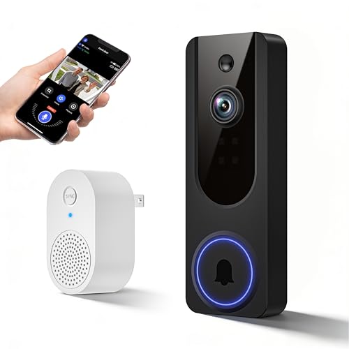 Save 71% on Cookedixo 1080P Wireless Video Doorbell Camera