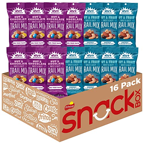 34% Off Nut Harvest Trail Mix Variety Pack (16 Bags)