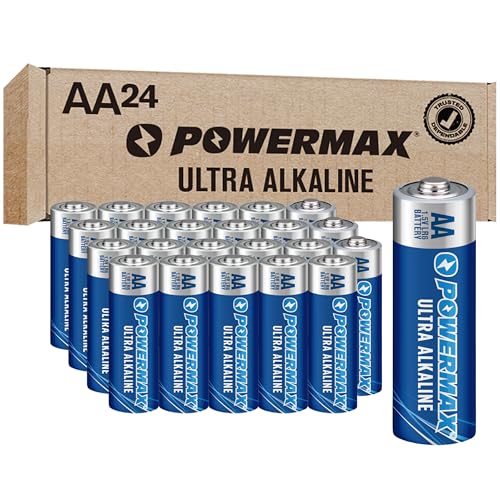 Powermax 24-Count AA Alkaline Batteries - 5% Off