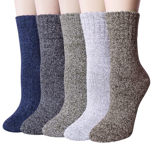 Save 42% on YSense Women's Warm Wool Blend Winter Socks