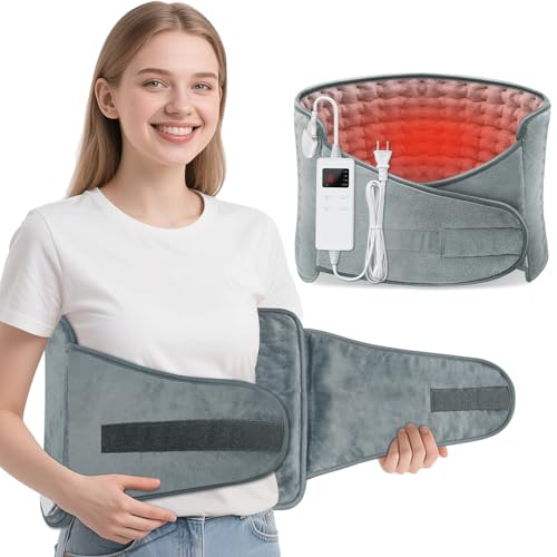 Save 21% on MELCAM Large Heating Pad with Belt for Pain Relief