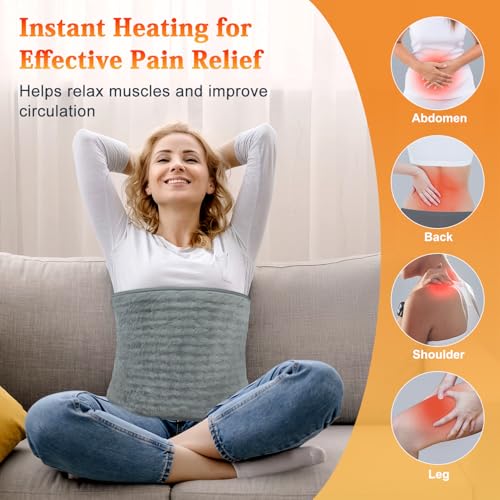 Save 21% on MELCAM Large Heating Pad with Belt for Pain Relief - Image 2
