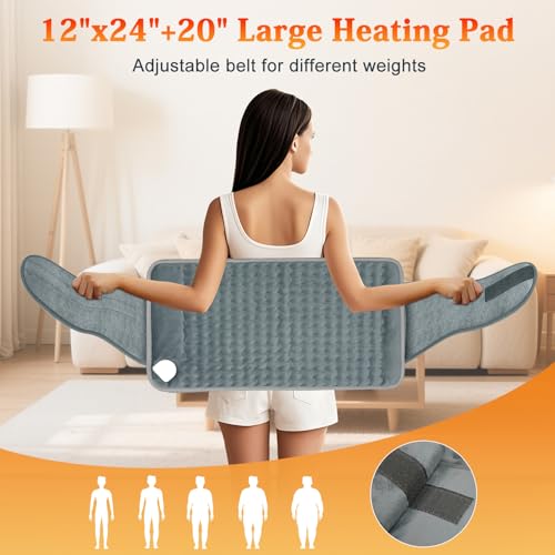 Save 21% on MELCAM Large Heating Pad with Belt for Pain Relief - Image 4