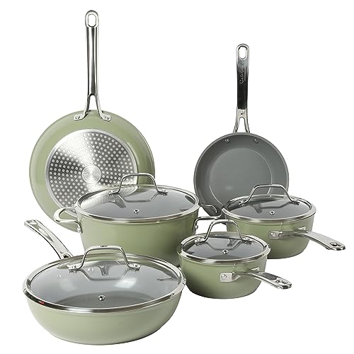Save 54% on Sur La Table 10-Piece Non-Toxic Cookware Set