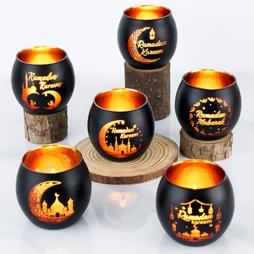 Save 42% on SupBri Ramadan Glass Candle Holders