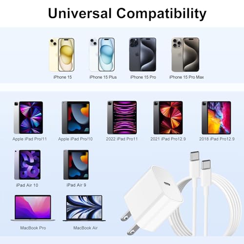 44% Off Jeenek 20W Fast Charger & 10ft Cable 2-Pack - Image 6