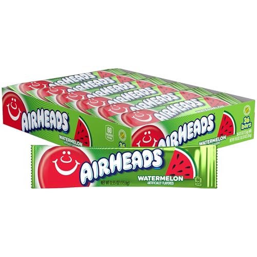 Save 5% on Airheads Watermelon Taffy Candy Bars (36 Count)