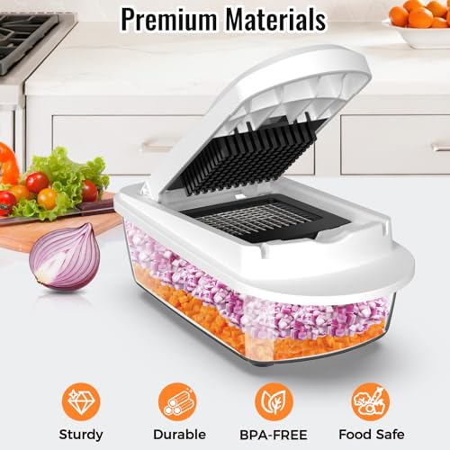 20% Off Ukeetap Vegetable Chopper with 8 Blades - Image 3