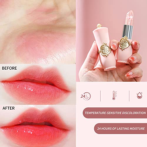 Save 20% on BestLand Flower Jelly Lipstick Set (3-Piece) - Image 6