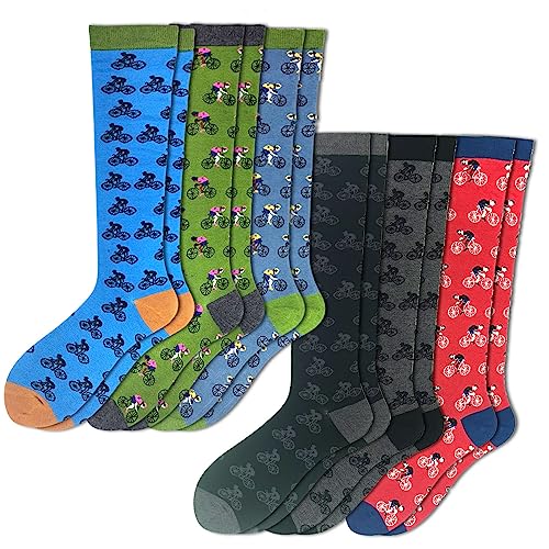 50% Off Lavencious Bamboo Knee High Athletic Socks - 6 Pairs