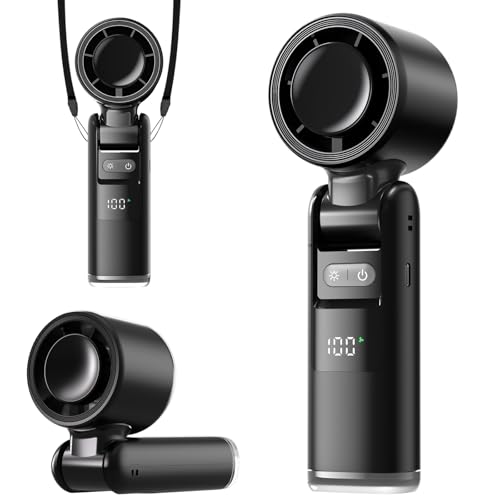 18% Off Lerat 3-in-1 Turbo Handheld Fan with Flashlight