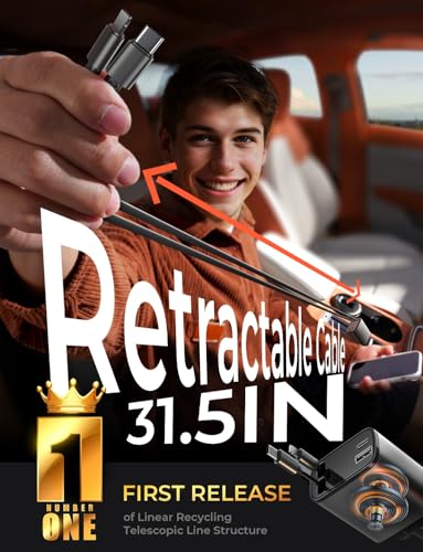 35% Off LISEN 4-in-1 Retractable Car Charger - Image 4