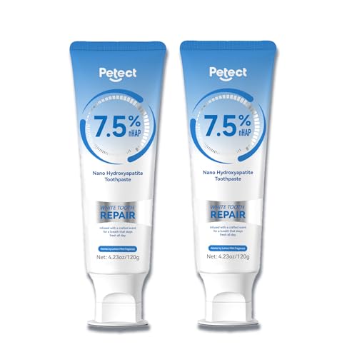 Hydroxyapatite Toothpaste 2-Pack with Enamel Protection