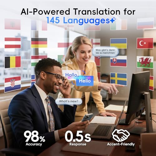 GetD AI Smart Glasses with ChatGPT & 145-Language Translation - Image 3