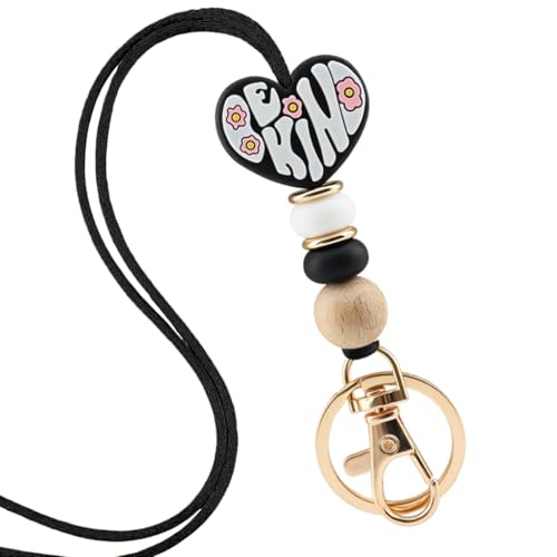50% Off Be Kind Teacher Lanyard - ID Holder & Keychain