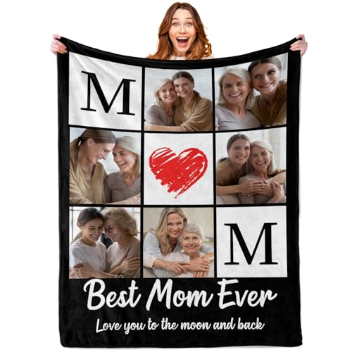 Custom Photo Blanket for $7.99 - Perfect Personalized Gift