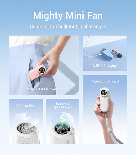 Save 30% on the Diveblues TurboBear Portable Handheld Fan - Image 4