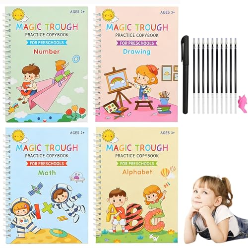 50% Off Magic Grooved Handwriting Practice Books for Kids