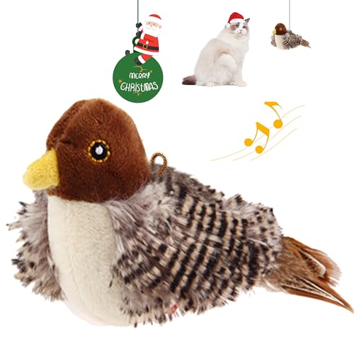50% Off Chirping Bird Cat Toy for Indoor Cats