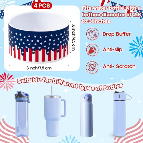 50% Off Patriotic Silicone Tumbler Boots - 4-Pack - Image 2