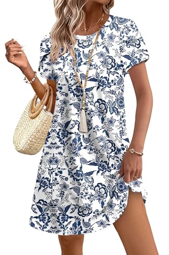 42% Off OFEEFAN Women's Summer Casual Dresses with Pockets