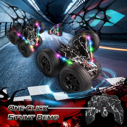 Save 25% on Terucle RC Stunt Car with Lights & 360° Flips - Image 4