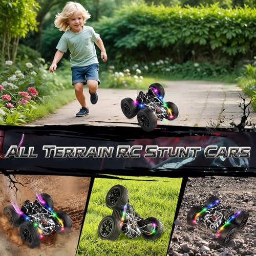 Save 25% on Terucle RC Stunt Car with Lights & 360° Flips - Image 5