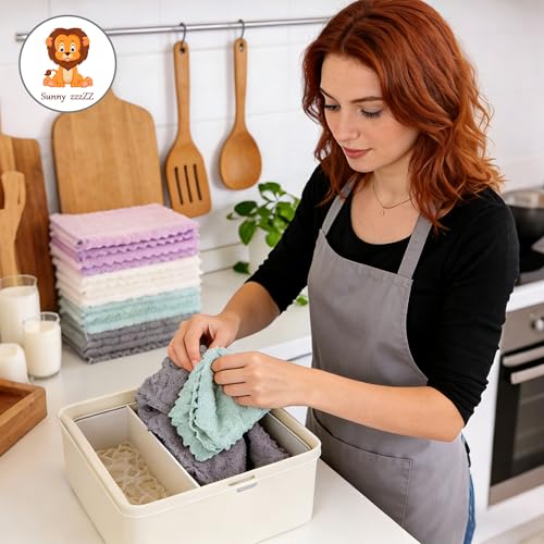 Save 17% on 24-Pack Reusable Kitchen Dishcloths - Image 3