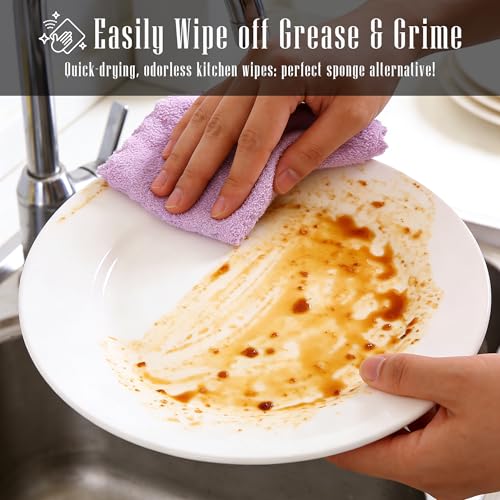 Save 17% on 24-Pack Reusable Kitchen Dishcloths - Image 4