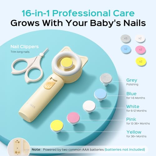 Save 13% on COSLUS C50 Baby Nail File Kit - Image 7