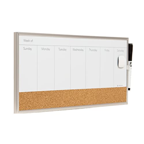 Save $5 on U Brands Magnetic Weekly Dry Erase Calendar Board