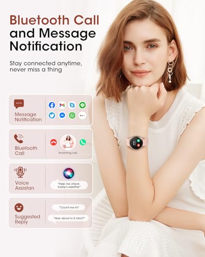 Smart Watch for Women with 34JOOJRV Code - Health & Fitness Tracker - Image 5