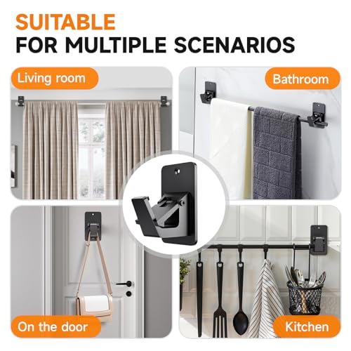 No-Drill Curtain Rod Holders with Code OALYWU9N - Image 6