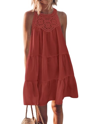 Save 23% on KIRUNDO Women's Boho Halter Sundress with Code