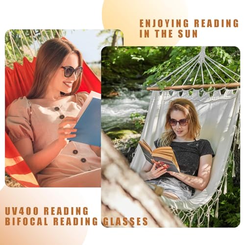 Save 15% on LADEESSE 3-Pack Bifocal Reading Sunglasses - Image 2