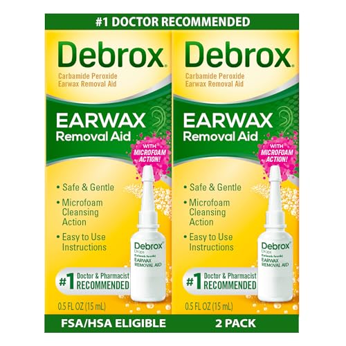 Save 27% on Debrox Ear Wax Removal Drops (2-Pack)