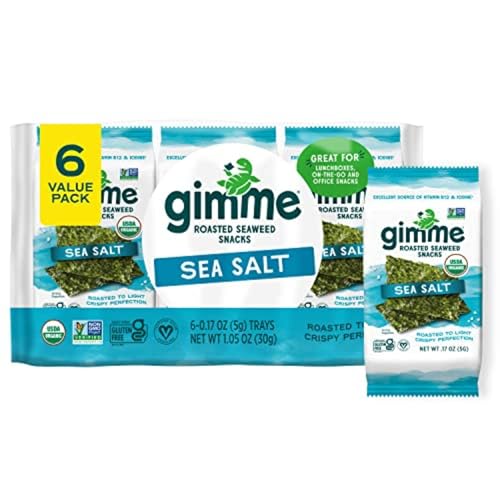 16% Off Gimme Organic Seaweed Snacks - Keto & Vegan