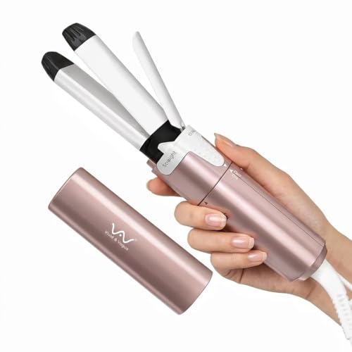 70% Off VAV Mini 2-in-1 Hair Straightener & Curler