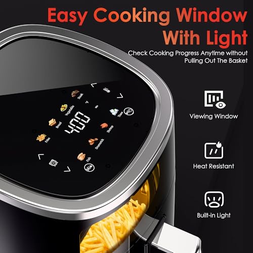86% Off Whuto Compact Air Fryer with Smart Touchscreen - Image 5