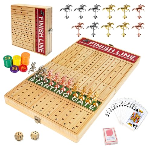 40% Off FUNNYB&G Foldable Horse Racing Board Game